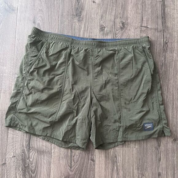 SPEEDO Men's Nylon Swim Trunks Shorts  Mesh Lined XL - Picture 1 of 9